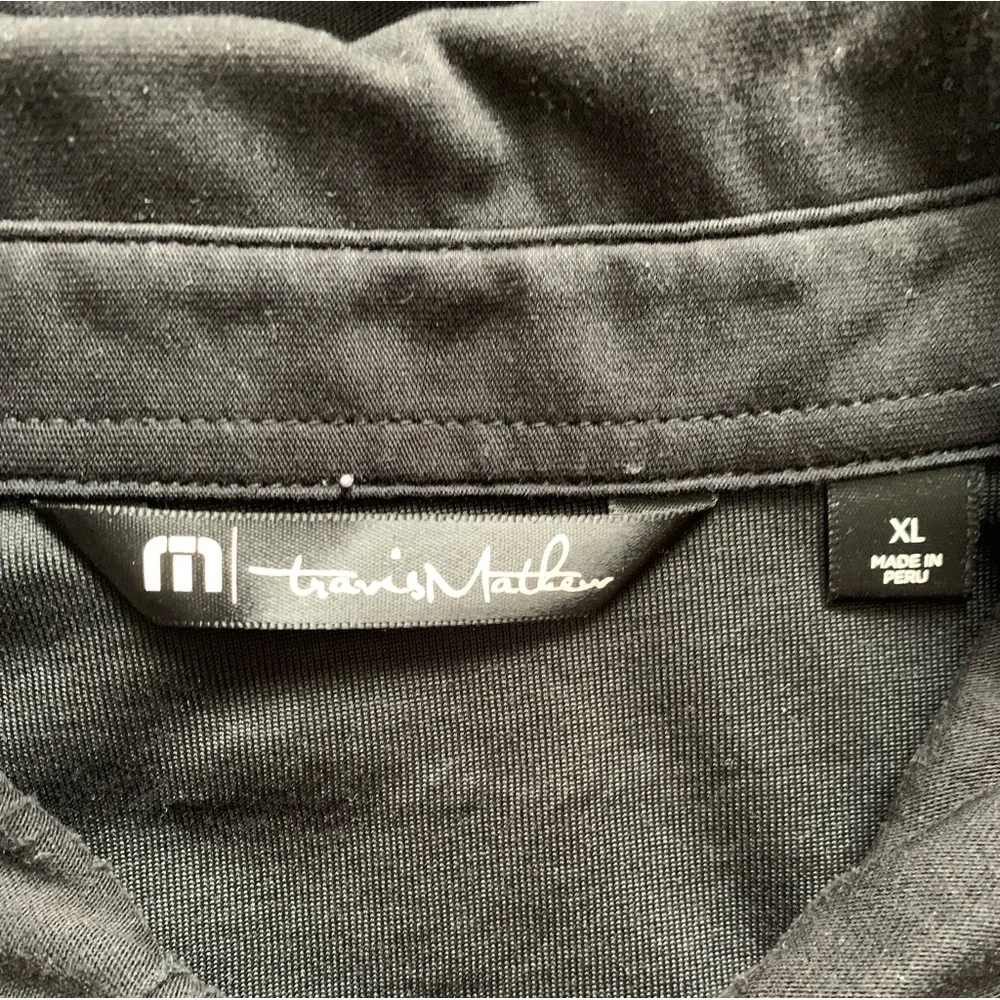 LOT OF 4 TravisMathew Best Of Both Golf Black / Grey /  Yellow Polos Size XL - Picture 10 of 13
